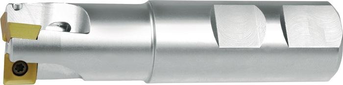 Fraise à plaquette PROMAT - D. nominal 32 mm - 4 lames - nickelé - refroidissement intérieur SOMT 09T304_0