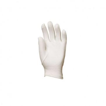 Gant de protection en coton blanc cousu - Taille 6 - EURO PROTECTION_0