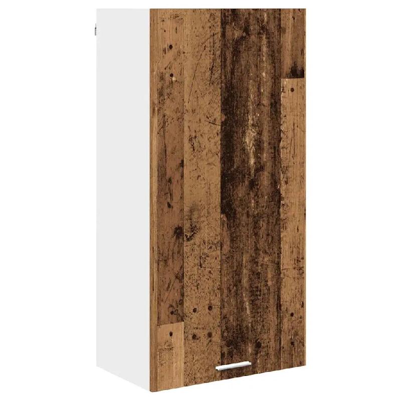 Helloshop26 - Armoire suspendue moderne capacité de rangement 50 x 31 x 100 cm en bois d'ingénierie blanc 02_0053391 - blanc Bois massif 3000237925388_0