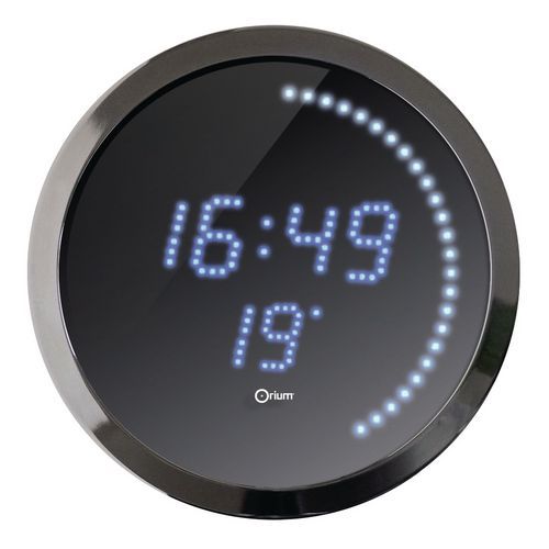 HORLOGE À LED BLEUE Ø :30 CM