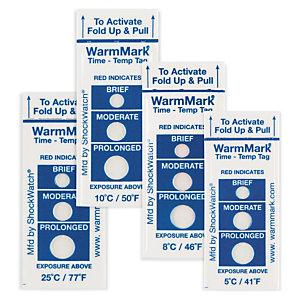 INDICATEUR DE TEMPÉRATURE ASCENDANTE 8°C WARM