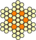 CÂBLE ACIER INOXYDABLE 7 TORONS DE 7 FILS DIAMÈTRE 5 MM COURONNE DE 25 M