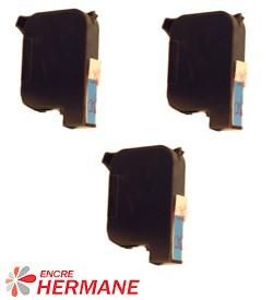 LOT DE 3 CARTOUCHES COMPATIBLE HP 51645AE N°45 NOIRE