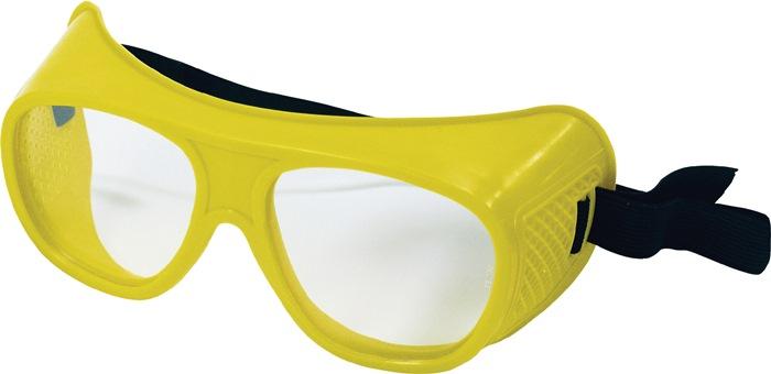 Lunettes de protection SCHMERLER - EN 166 - Verres de sécurité transparents en plastique souple_0