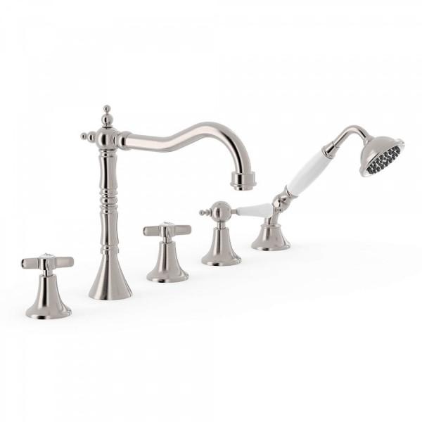 MÉLANGEUR BAIN SUR GORGE AVEC INVERSEUR. · DOUCHETTE ANTICALCAIRE. - TRES 24214601AC