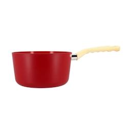 Menastyl - Casserole 20cm Colorama Magenta - En Aluminium - Revetement Antiadhesif En Ceramique - 3256391017425_0