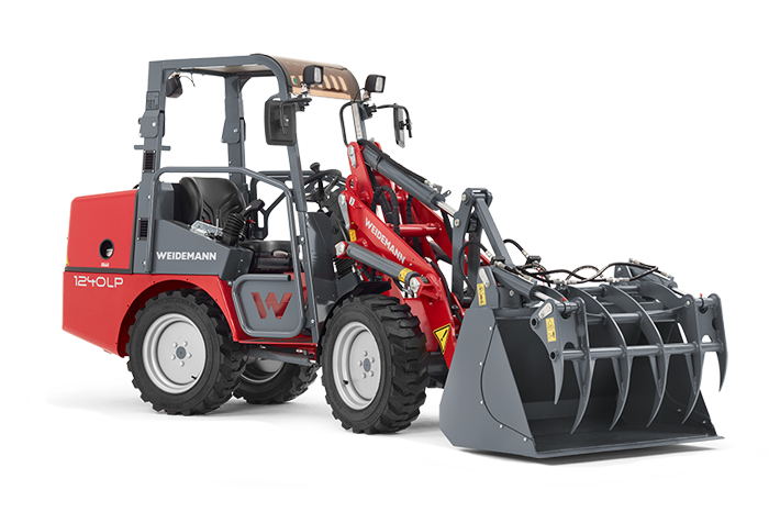 Mini-chargeuse multifonctions 1.84t - Weidemann 1240 CX35 LP - compacte et haute performance_0