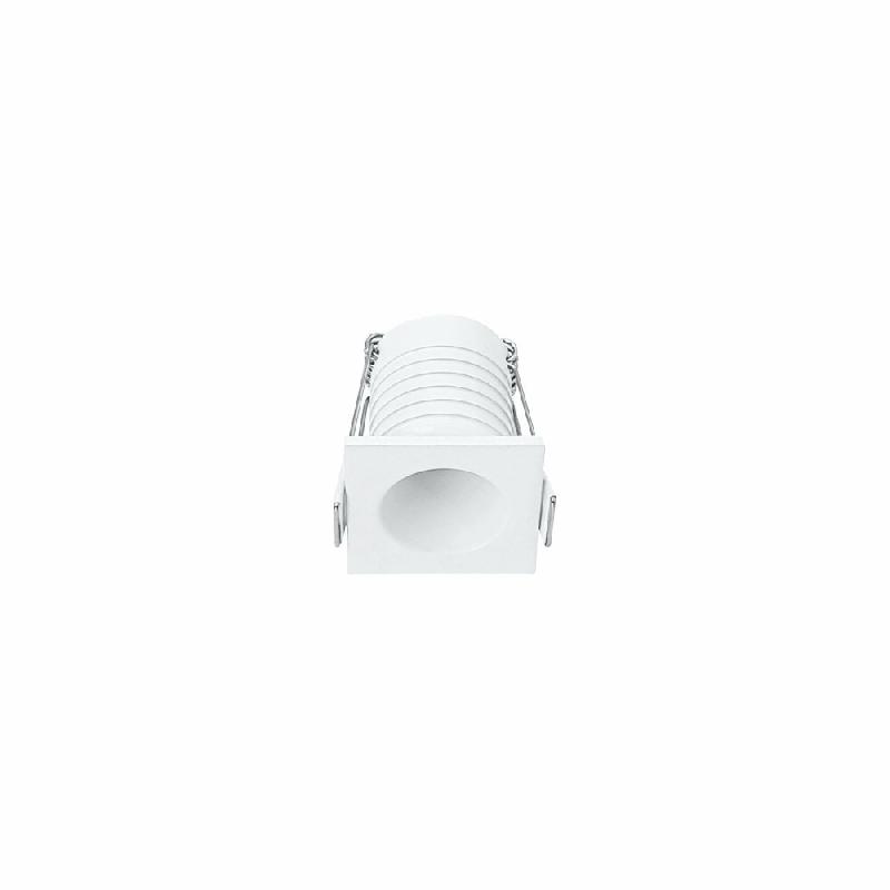 Nano Pulsar Sq Encastré - Spot encastré d'intérieur 3,5 W, faisceau 30°, blanc opaque, petit spot lumineux 35 mm 4000 K - Beneito & Faure - blanc_0