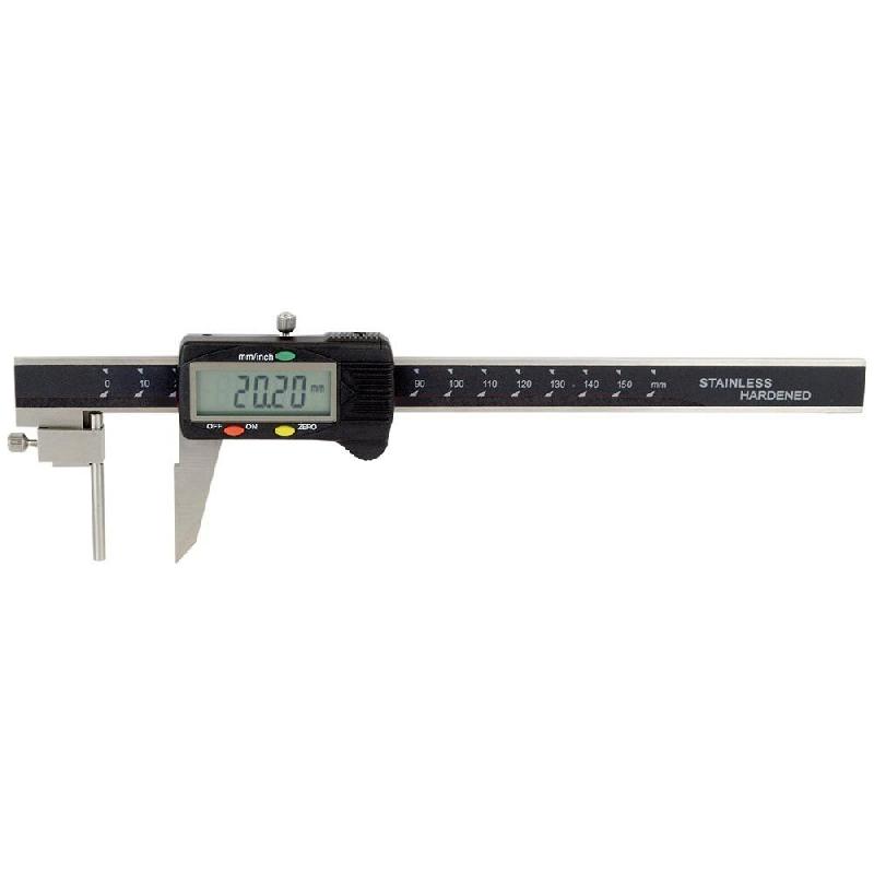 Pied à coulisse digital - mesure épaisseur de parois - bec 4mm - 150mm - réf. 373101_0