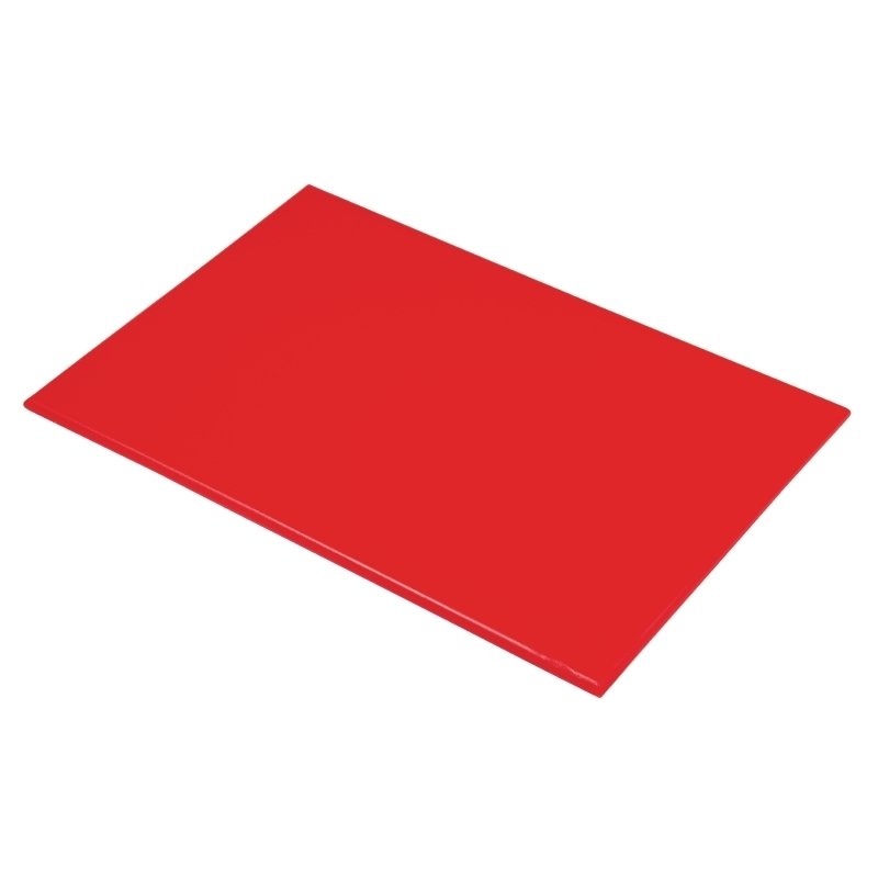 PLANCHE À DÉCOUPER HYGIPLAS 60 X 45 X 1,25 CM, ROUGE