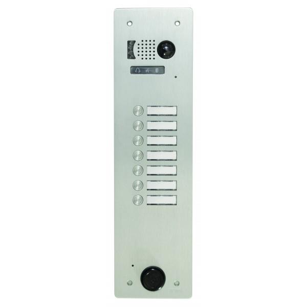 PLAQUE VIDEO ALU 7 BP 2 VOICE - URMET V83/107