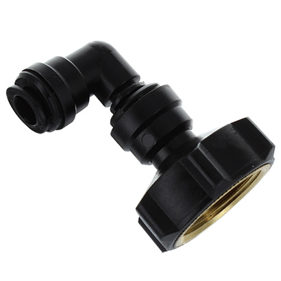 RACCORD COUDÉ FEMELLE 20/27 - TUBE 8 MM