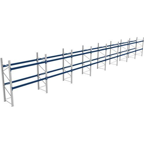 RACK 1 DÉPART + 7 SUIVANTS LXLXH 2700X22700X3000 800KG 2 NIV - BITO