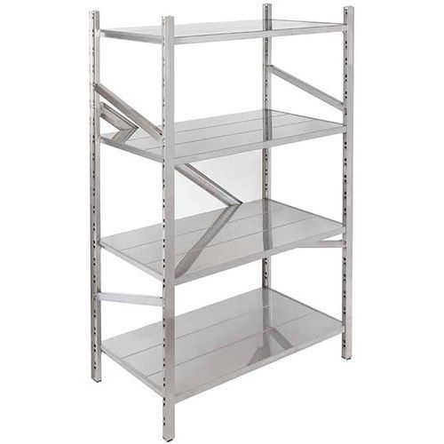 RAYONNAGE INOX DEPART P.600XL.850 - PLEIN - ACTIWORK