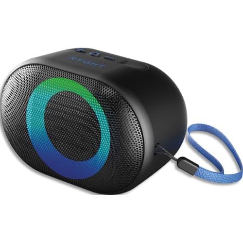 Ryght enceinte sans fil Toogo-S à LED RGB - Noir - Autonomie 15h - IPX7_0