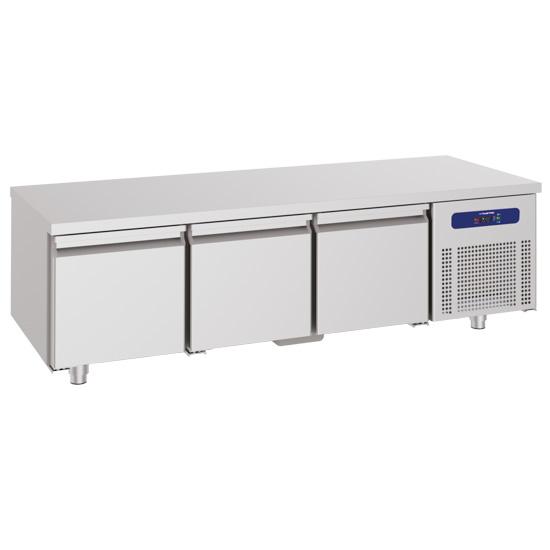Soubassement réfrigéré inox 3 tiroirs gn 1/1 température -2/+8°c - PHCE2016/900_0