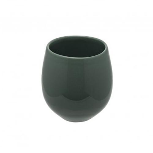 TASSE À THÉ 20CL EN GRÈS VERT ARGILE - A L'UNITÉ - GUY DEGRENNE - BAHIA