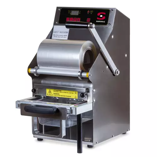 Thermoscelleuses de barquettes - TM-210 - 6-8 cycles par minute - Dimensions compactes_0