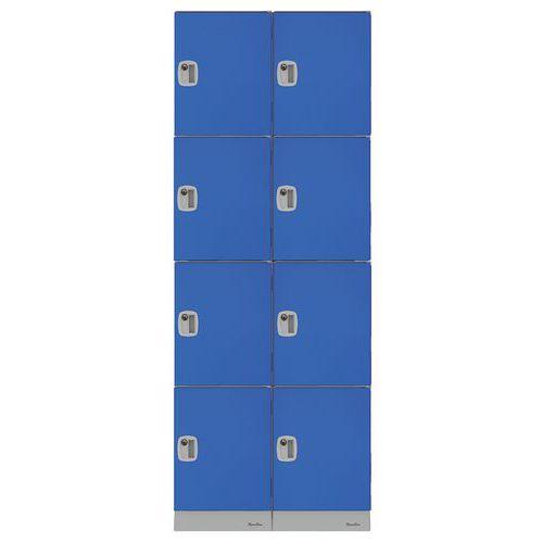 VESTIAIRE MULTICASES 8 CASES 1976 MM BLEU - MANUTAN EXPERT