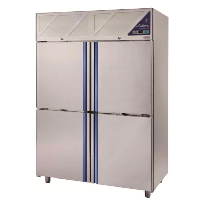 Armoire réfrigérée positive - DALMEC - 1200 L - 4 portillons - Froid ventilé - Température -2/+10°C_0