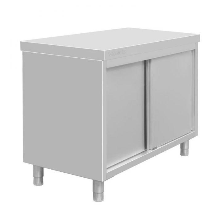 Armoire sur pieds inox (L)1200 x (P)600 x (H)900 mm_0