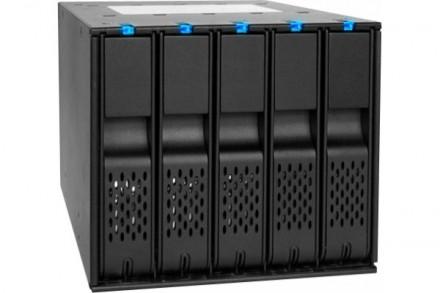 Backplane pour 5 disques SATA - compatible 3 baies 5