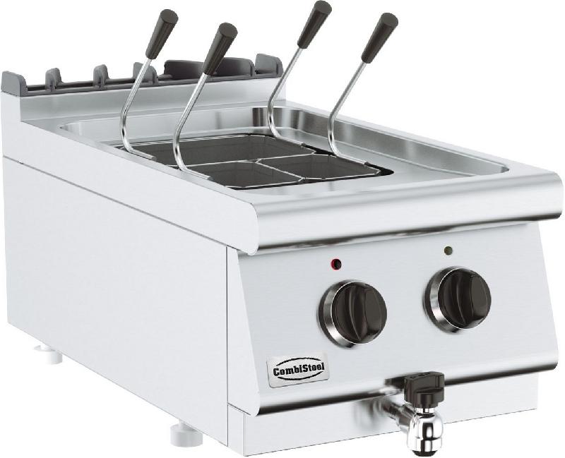 Cuiseur à pâtes électrique professionnel 14 litres - 6kW - Triphasé 400x700 - Réf. 7178.0300_0
