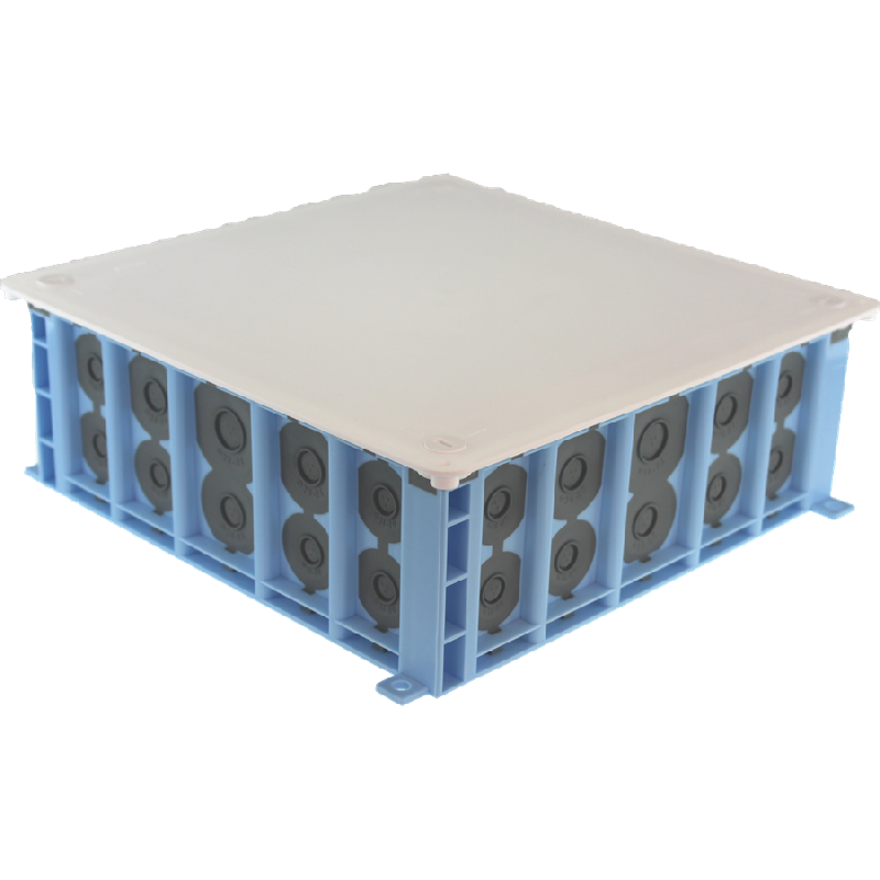 BOÎTE DE COMBLE AIR'MÉTIC 200 X 200 X 85 MM AVEC COUVERCLE 51019