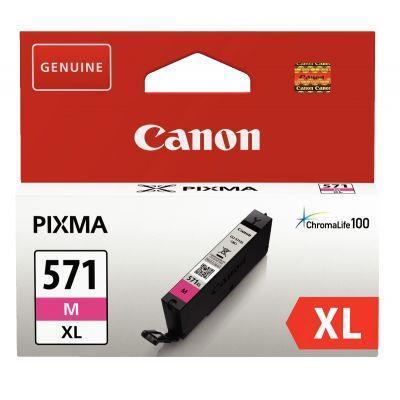 Cartouche jet d'encre Canon CLI-571M magenta - haute capacité_0