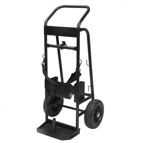 Chariot de transport pour démolisseur MX Fuel MXF DH25 - MXF DHT Milwaukee | 4933464879 - Trolley avec 4 roues caoutchouc et espaces de rangement_0