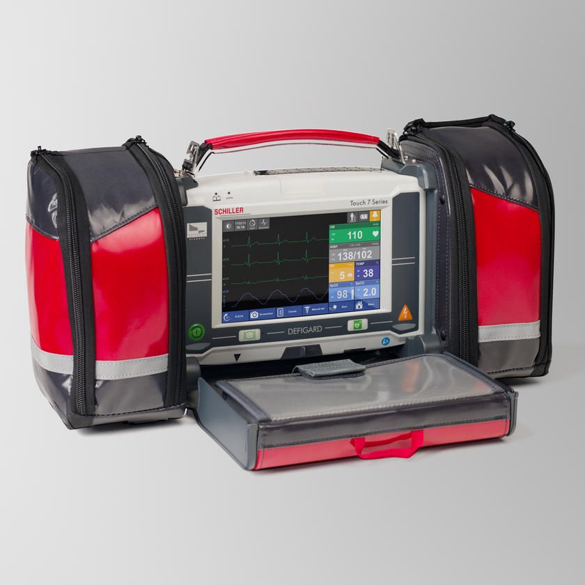 Defigard touch 7 - matériel de secourisme défibrillateur - schiller - moniteur d'urgence avec écran tactile_0