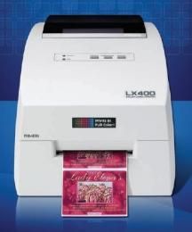 Imprimante d'étiquette jet d'encre en quadrichromie, banderoleuse lx400e_0