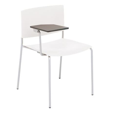 Chaise polyvalente NEW SIT SI 1205 - accoudoirs et tablette ajoutables - empilable jusqu'à 22_0