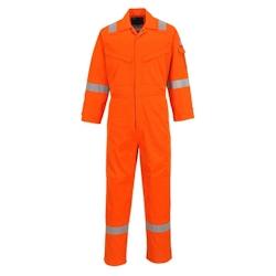 Portwest - Combinaison de travail résistante aux flammes et antistatique 350g Orange Taille 5XL - XXXXXL orange 5036108217663_0