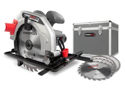Poweset4 - Scie circulaire VARO - 1200W 185mm - Coupe maximale 45° à 42 mm_0