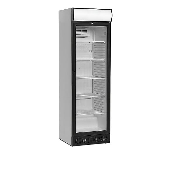 Réfrigérateur à boissons 372 litres extérieur blanc porte aluminium noir - SCU1375CP_0