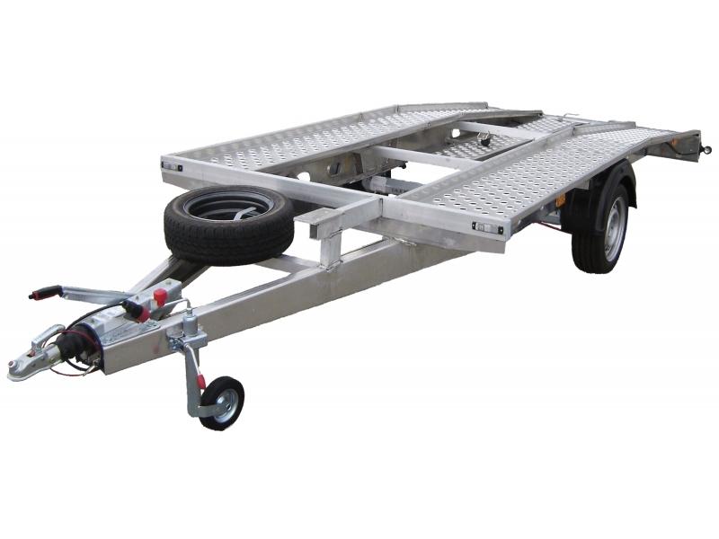 Remorque porte voiture-plateau - 3,80 X 1,80 M - 1500 KG - GALA TAURUS 38 15_0