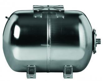 Réservoir à vessie inox horizontal - 18 litres - 10 bar - Garantie 2 ans - Conforme sanitaire - 307976_0