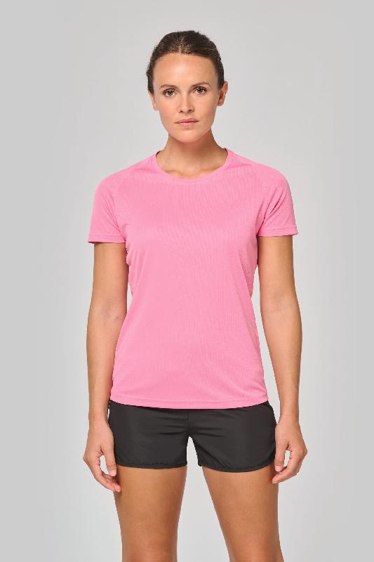 T-shirt de sport à col rond recyclé pour femme - PROACT - Réf: PA4013 - Léger et séchage rapide_0