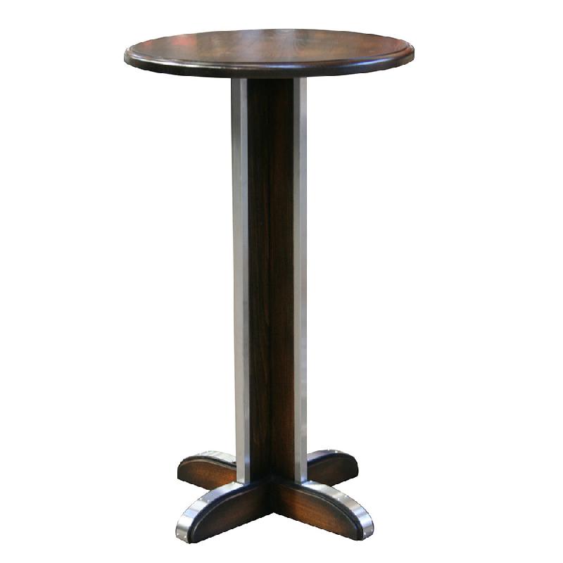Table mange-debout simple - Piétement St Hub MDS - Plateau Ø60 cm_0