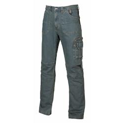 U-Power - Pantalon jeans de travail bleu Stretch TRAFFIC Bleu Taille 40 - 40 bleu textile 8033546186428_0