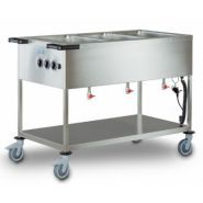 01.6150.0 - Chariot bain-marie chauffant Hupferfrance - puissance 2800 W - modèle SPA/EB-4_0