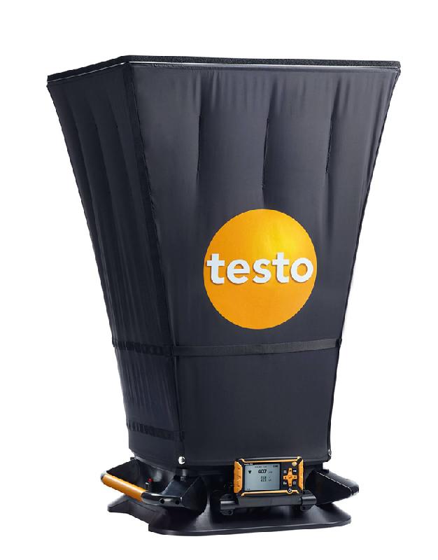 05634200 - Balomètre Testo 420 avec hotte de mesure 610 x 610 mm - réglage débit volumique sur grandes ouvertures_0