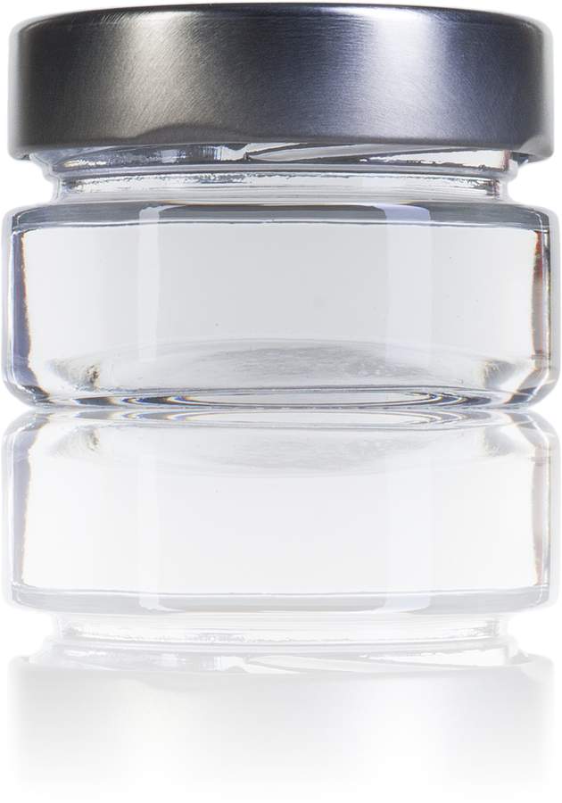 Bocal en verre élite 70 ml - TO 58 Haute - Cylindrique - Verre blanc_0