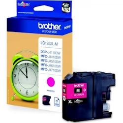 Brother LC125XLM Cartouche d'encre Magenta BROTHER - 3666373879642_0