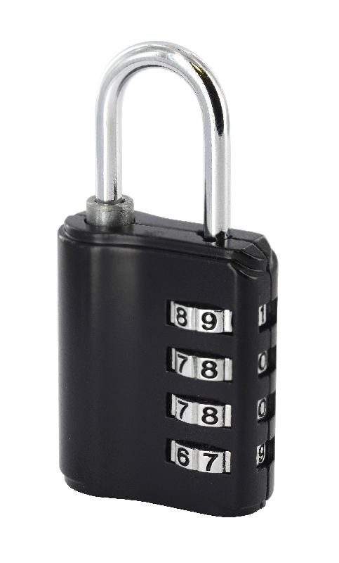 Cadenas 40 mm - combinaison modifiable - ouvrant sur clé passe - THIRARD - alliage moulé - mécanisme à 4 viroles_0