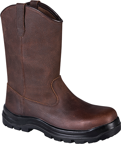 Chaussures montantes Portwest Compositelite Rigger Indiana S3 marron FC16, pointure 41 - 100% non-métallique, anti-statique, étanches_0