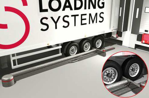 Dispositif de blocage du camion et de guidage des roues, conçu pour empêcher les départs prématurés et les glissements des camions et des remorques - PowerLock505NG_0