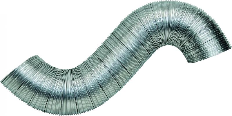 Gaine flexible aluminium compacte STRULIK - 3m - diamètre 125 mm - type de foyer fermé_0