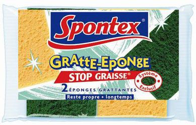 GRATTE ÉPONGE STOP GRAISSE (VENDU PAR 2)